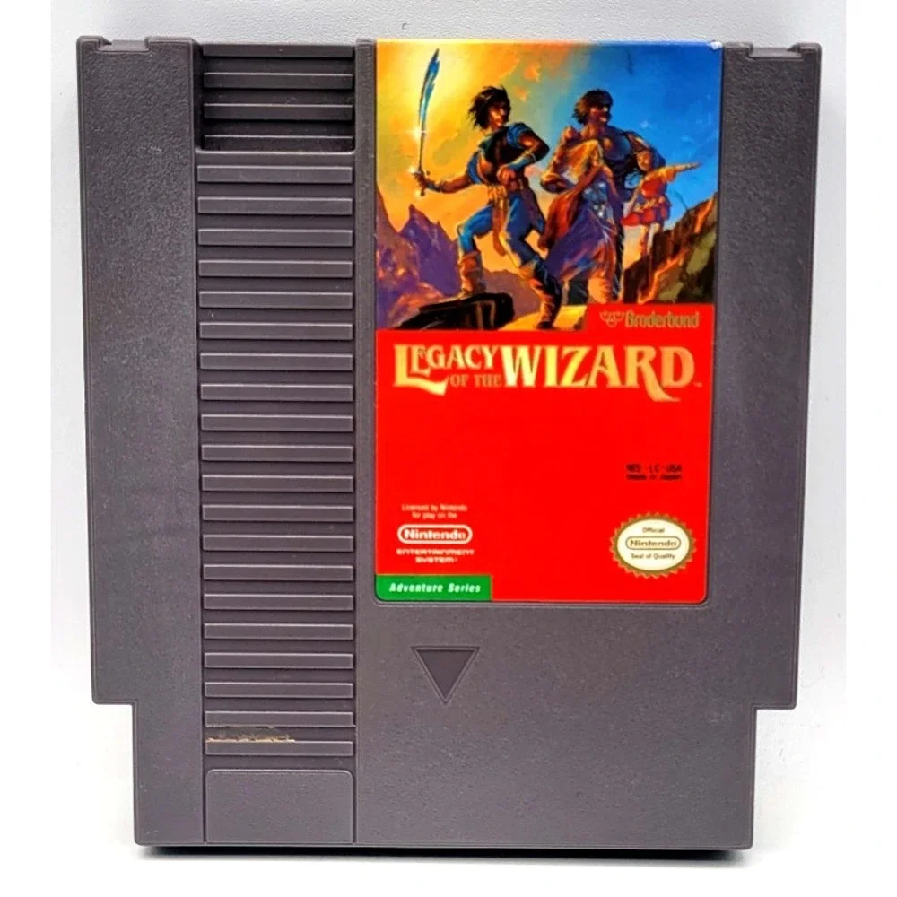 Legacy‎ of the Wizard (Nintendo Entertainment System, 1989 NES) Cart Only